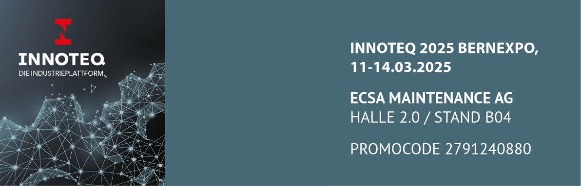 ECSA Maintenance-Stand auf der Innoteq 2025