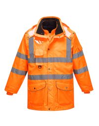 PW GIACCA 7 IN 1 HI-VIS RT27