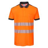 PW POLO POLICOTONE HI-VIS T180