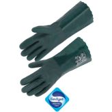 SG PVC-HANDSCHUHE 35 CM ZWEIFACHE BESCHICHTUNG