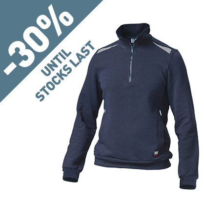 SIGGI SWEATSHIRT TASK AVEC 1/2 ZIP